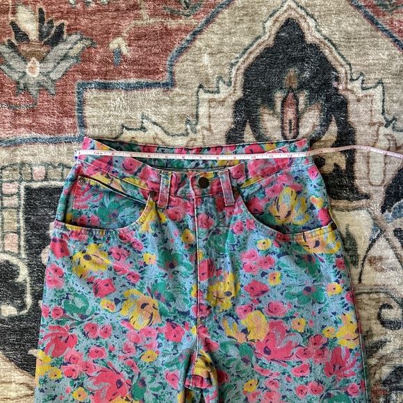 United Colors Of Benetton Floral High Rise Jeans - Multicolor - Picture 6 of 12